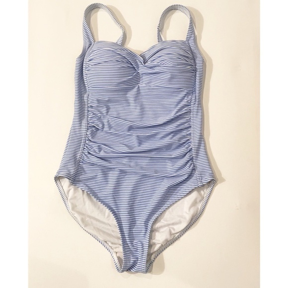 NIP TUCK Bond-Eye Australia Striped Joanne Twist Front Tummy Control Swimsuit - Picture 2 of 9